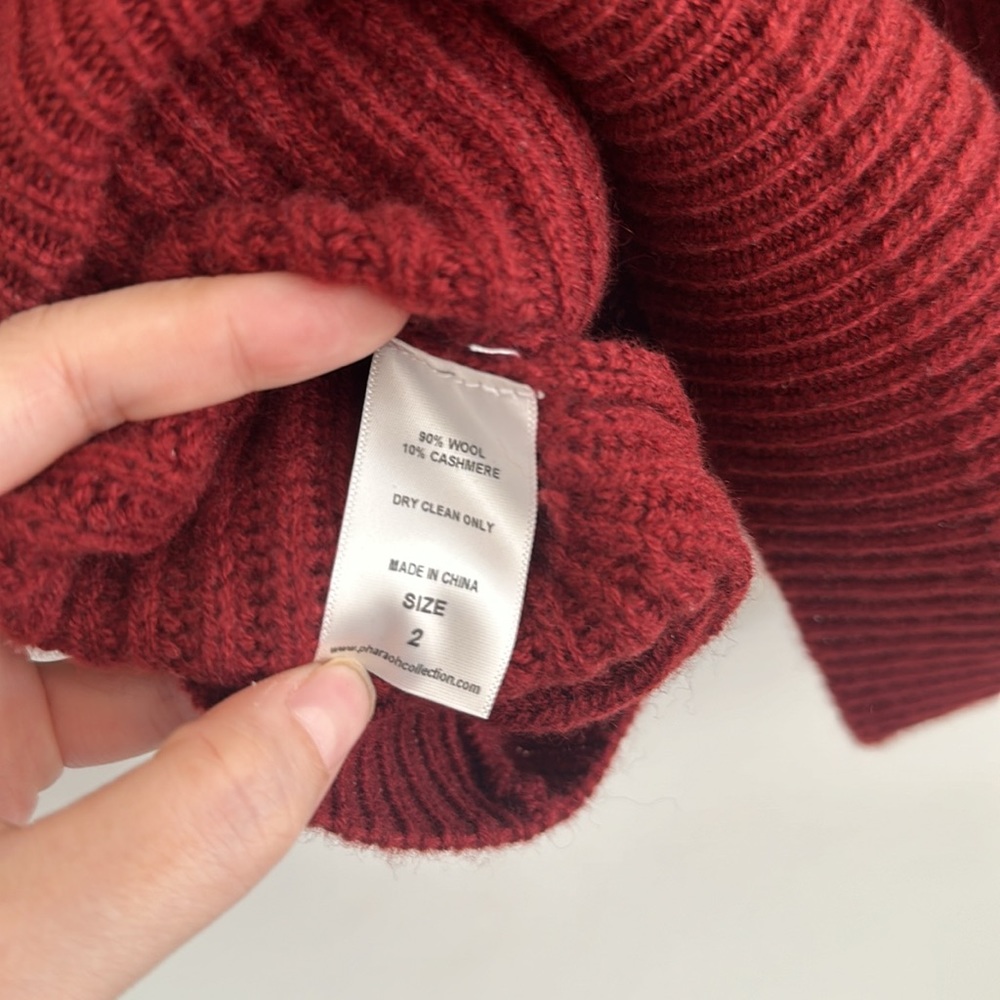 Pharaoh Collection Sweater Red M - Picture 7 of 7